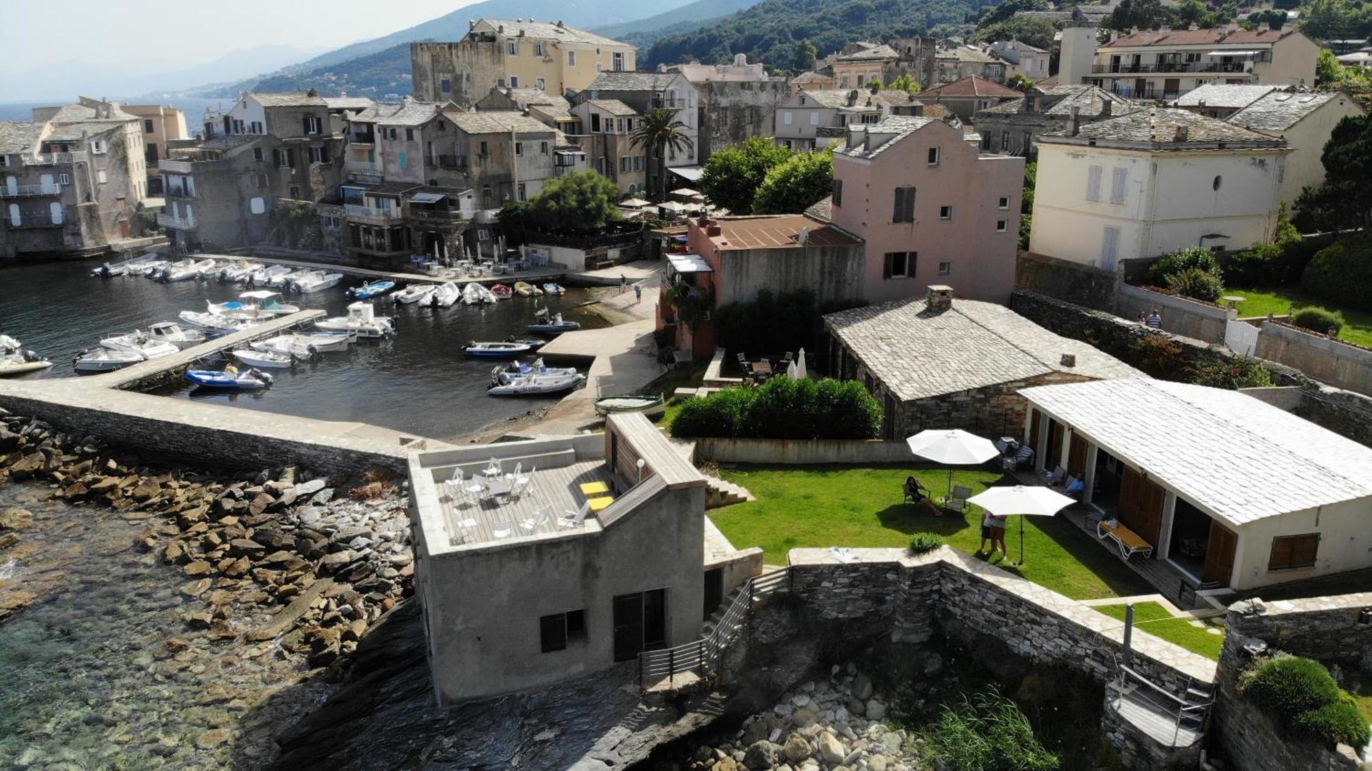 Maison de 3 chambres a Erbalunga a 10 m de la plage avec vue sur la mer jardin clos et wifi Extérieur photo