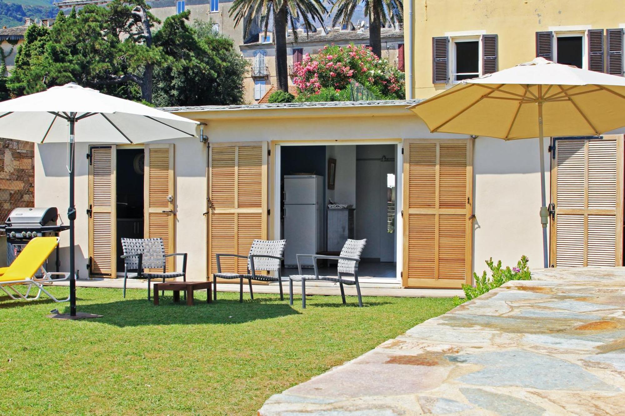 Maison de 3 chambres a Erbalunga a 10 m de la plage avec vue sur la mer jardin clos et wifi Extérieur photo