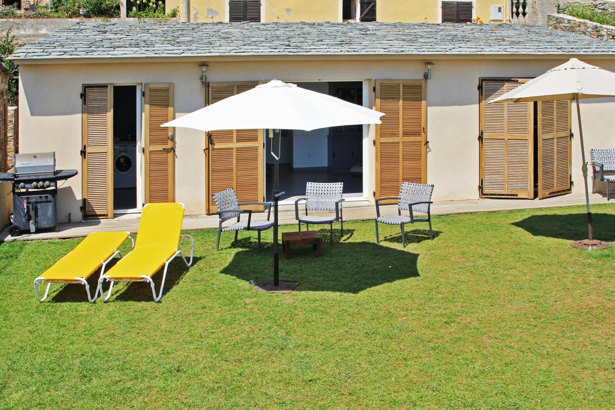 Maison de 3 chambres a Erbalunga a 10 m de la plage avec vue sur la mer jardin clos et wifi Extérieur photo